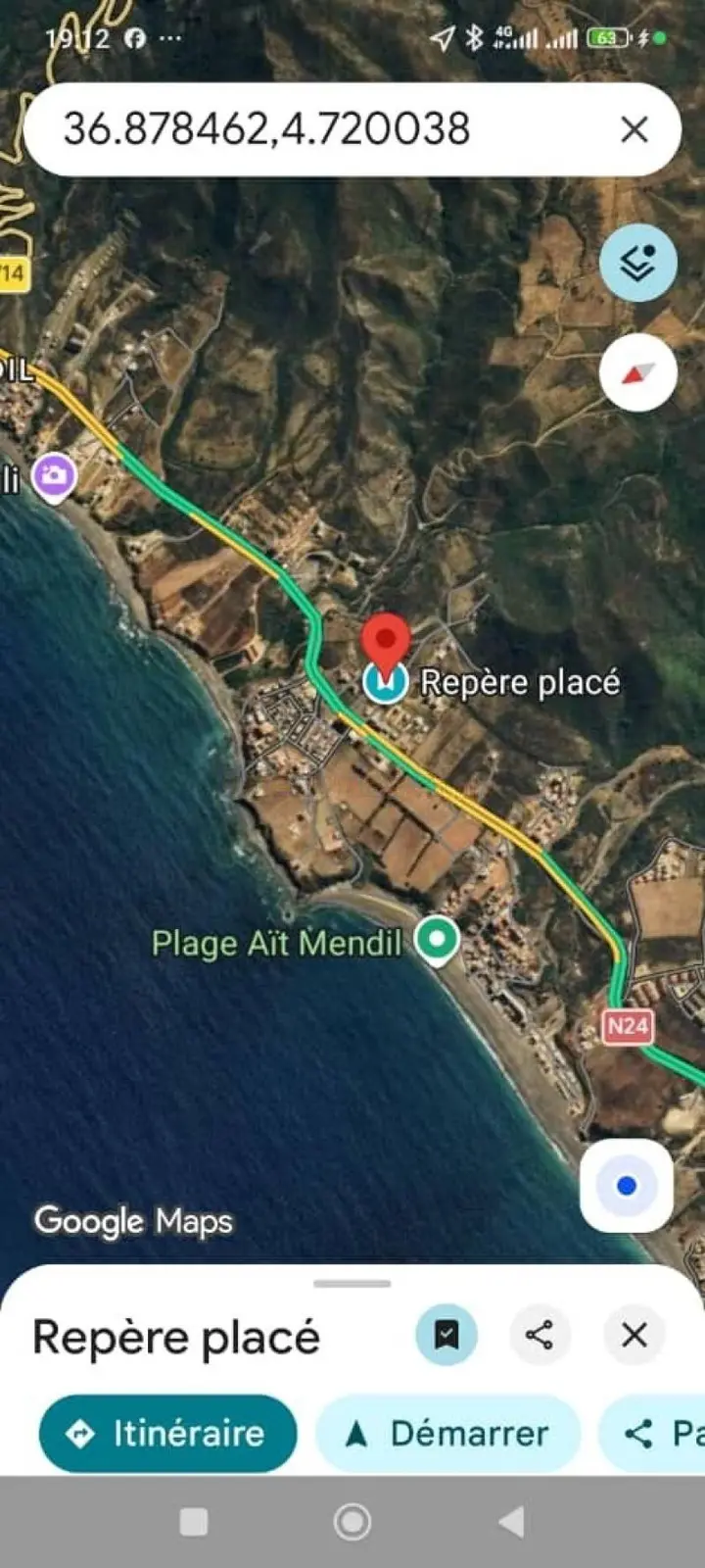 Carcasse R+2 à 100 m de la plage, Aït Mendil – photo 5