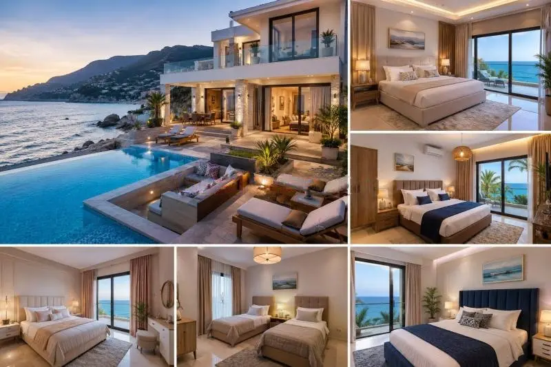 Villa pieds dans l'eau avec piscine à Toudja – photo 3